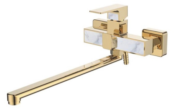 Смеситель для ванны и душа L2273G LEDEME