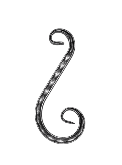 Кованый элемент фигурный 15x95x225 мм (01.530-СР)