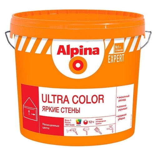 Краска Ultra Color База 1 Alpina EXPERT 
