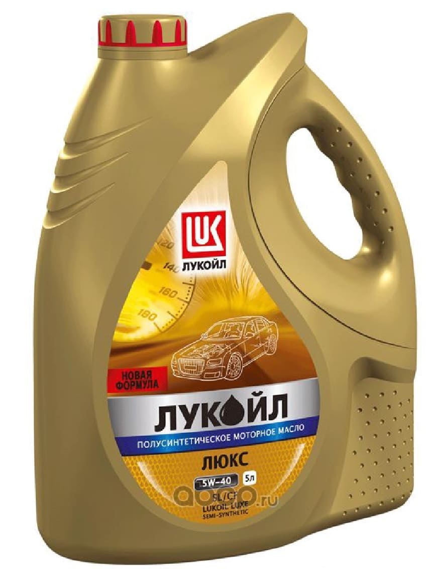 Масло моторное полусинтетическое Лукойл Люкс 5w-40 SL/CF,5л