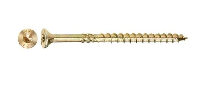 Шуруп конструкционный 6.0x120 по дереву, потай TORX30 STARFIX