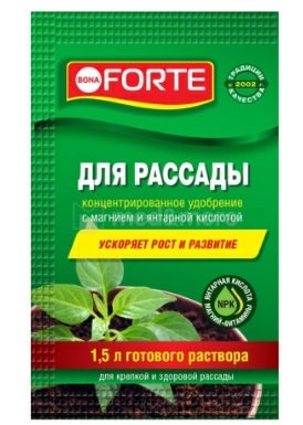 Удобрение для рассады 10мл Bona Forte