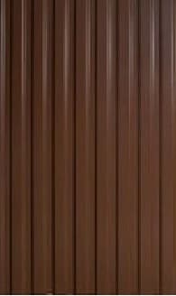 Лист профилированный МП20 0.35x1100x1700 RAL 8017 (коричневый)