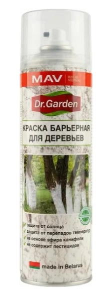 Краска барьерная для деревьев Dr.Garden 650 мл MAV