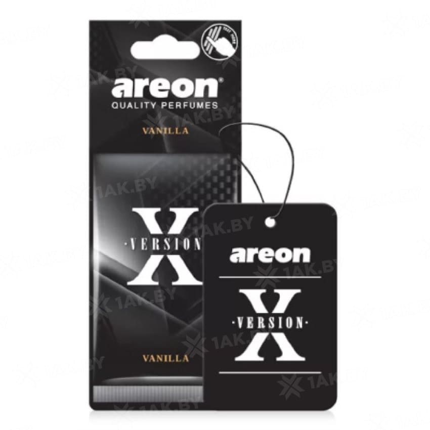 Ароматизатор воздуха Areon X VERSION Vanilla Black 