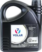 Масло моторное синтетическое VOLAR UItra 5W40 SN/СF