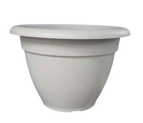 Горшок круглый Классика 350 мм 12л светло-серый Optimplast