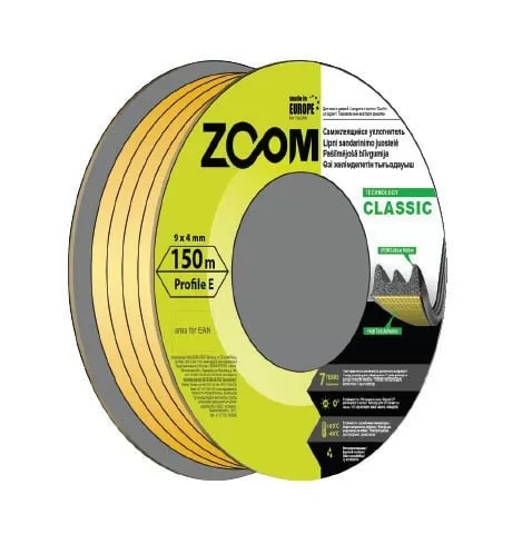 Уплотнитель E белый ZOOM CLASSIC