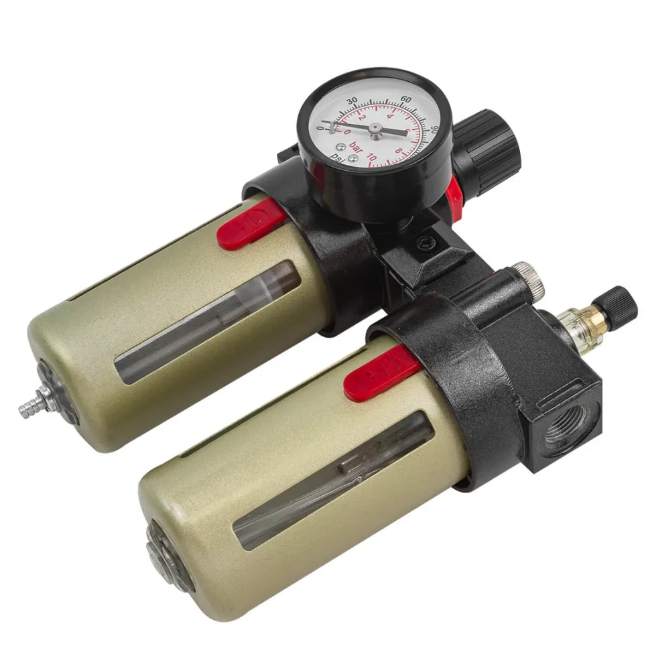 Блок подготовки воздуха 1/2'' Forsage F-BFC4000 (фильтр-регулятор + лубрикатор)