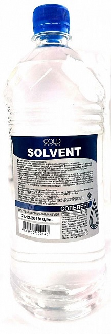 Сольвент 0,9 л GoldDecor