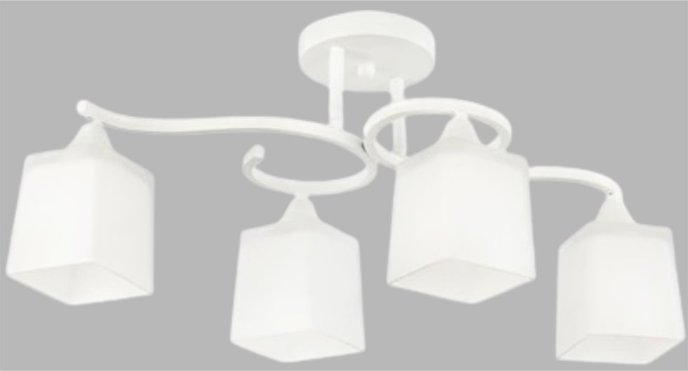 Светильник НПБ 02-4x60-101 6085/4 белый Айтин-Про