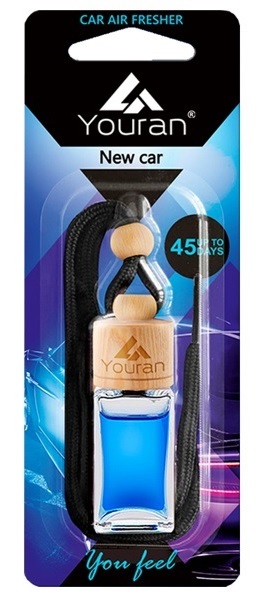 Ароматизатор автомобильный Youran You feel 4 мл New car
