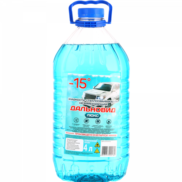 Жидкость стеклоомывающая Дальновид-люкс (-15) 4 л, Чистый исток 1872