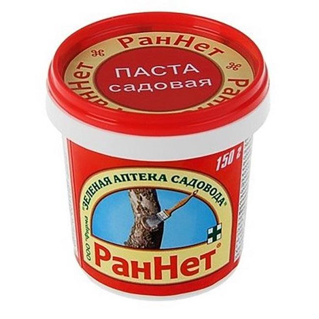 Паста для обработки мест срезов на деревьях РанНет, 150 гр, Зеленая аптека садовода