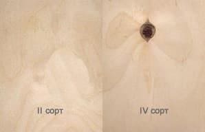 Фанера Ш2 1525x1525x4 сорт 2/4 ФанДОК