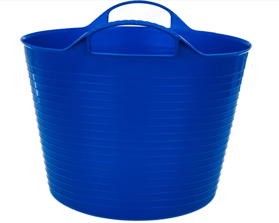 Ведро гибкое сверхпрочное 14 л  синее  Сибртех 67503