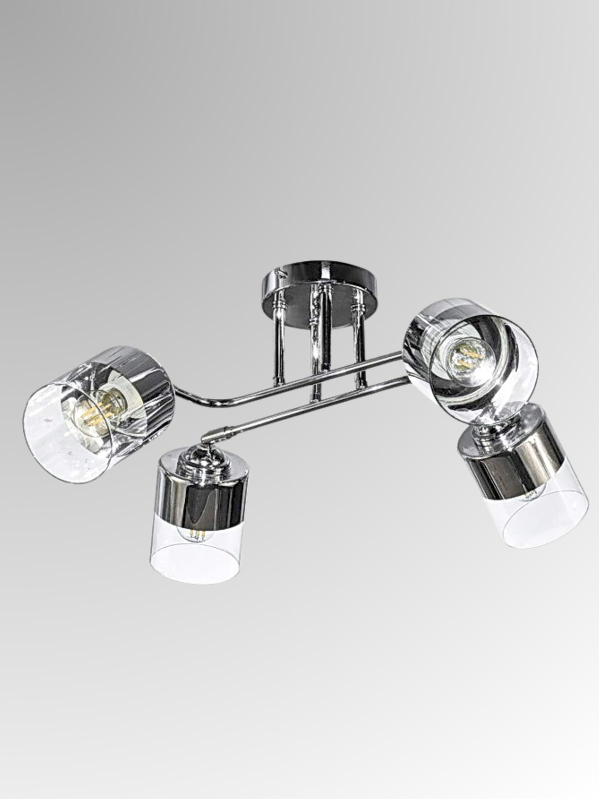 Светильник НПБ 02-4x60-101 XA1564/4 хром Айтин-Про