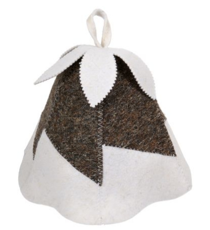 Шапка для бани и сауны 