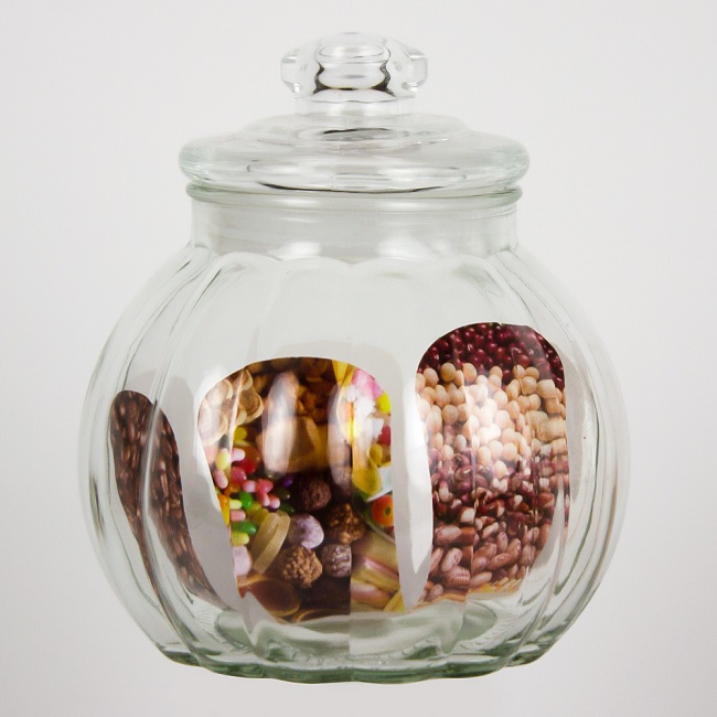 Банка стеклянная для сыпучих продуктов 750 мл, Market Union DA0342A