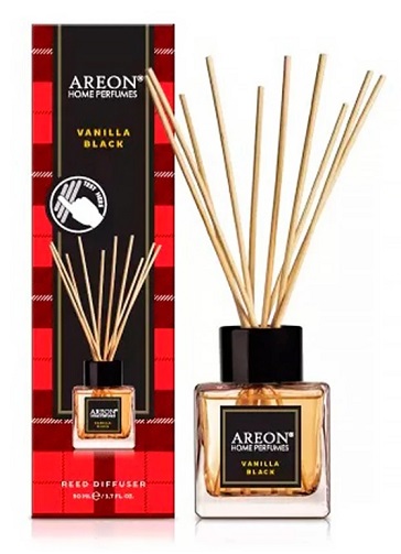 Аромадиффузор Areon Home Sticks Reed Diffusers Vanilla Black 50мл