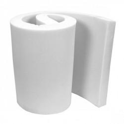 Поролон 2000х1000х100мм, белый, пл.18кг/м3, жёст. 3,2кПа