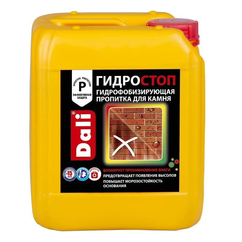 Гидрофобизирующий состав Гидростоп DALI
