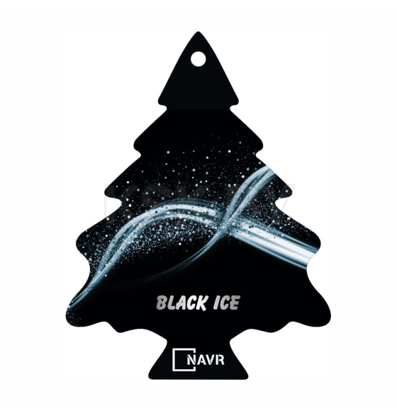 Ароматизатор автомобильный картонный  BLACK ICE NG-K-008