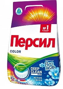 Порошок стиральный Persil Color, Свежесть от Vernel, 4.5кг