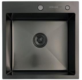 Мойка кухонная K35050BD черный Gerhans