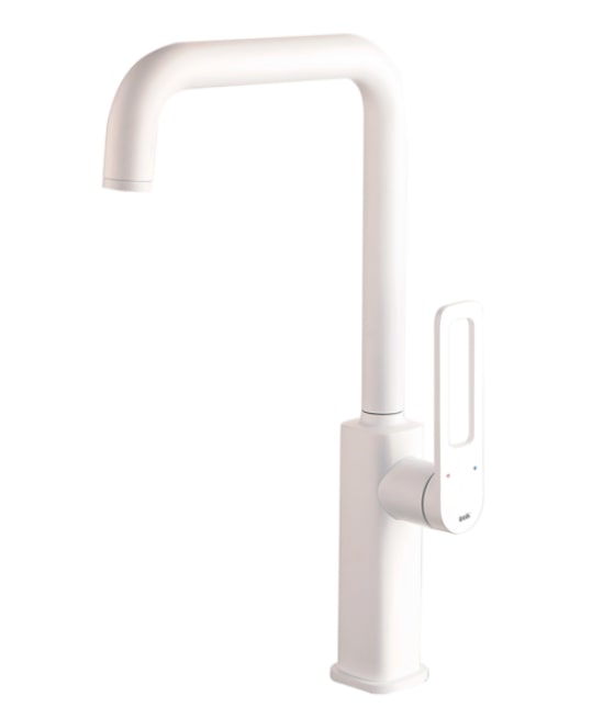 Смеситель для кухни Slide белый IDDIS