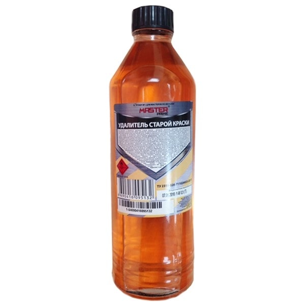 Удалитель старой краски, монтажной пены, граффити и маркеров 0,5л MASTER PRIME