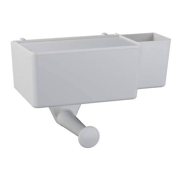 Держатель для туалетной бумаги (снежно-белый) Berossi Glomma АС 94001000