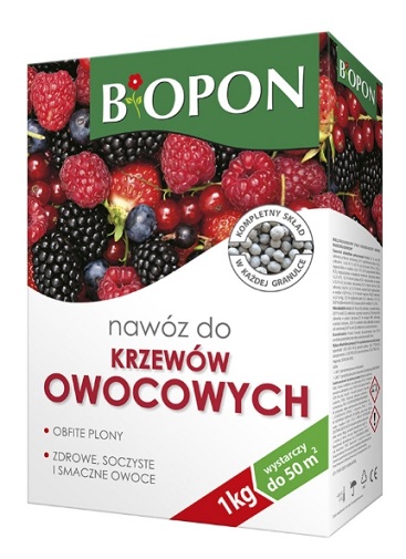 Удобрение БИОПОН для плодовых и ягодных кустарников 1кг BROS