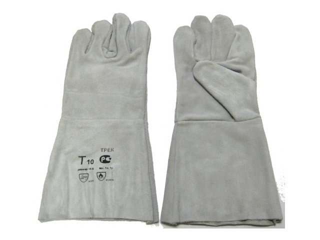 Краги спилковые 1300-0180 ПЛАСТОПТИКА