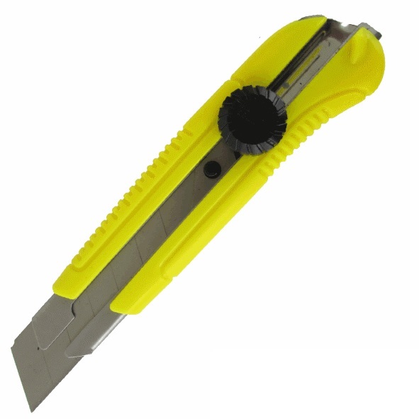 Нож обойный усиленный, лезвие 25мм, Рошма 0890-0000-25