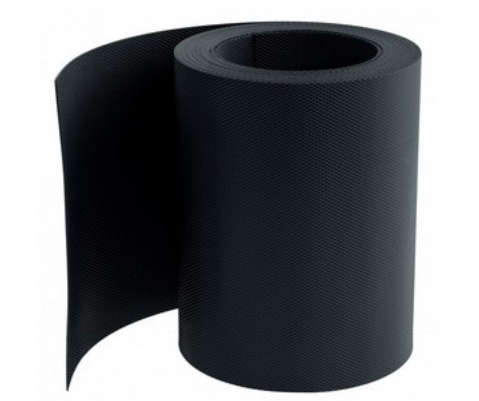 Лента бордюрная 20 х 900 см, полипропиленовая, черная Palisad