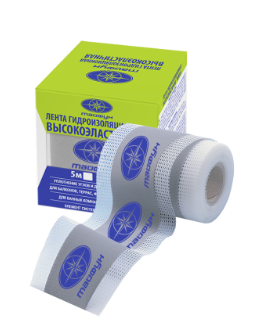 Лента гидроизоляционная 120/70, 5м, Тайфун