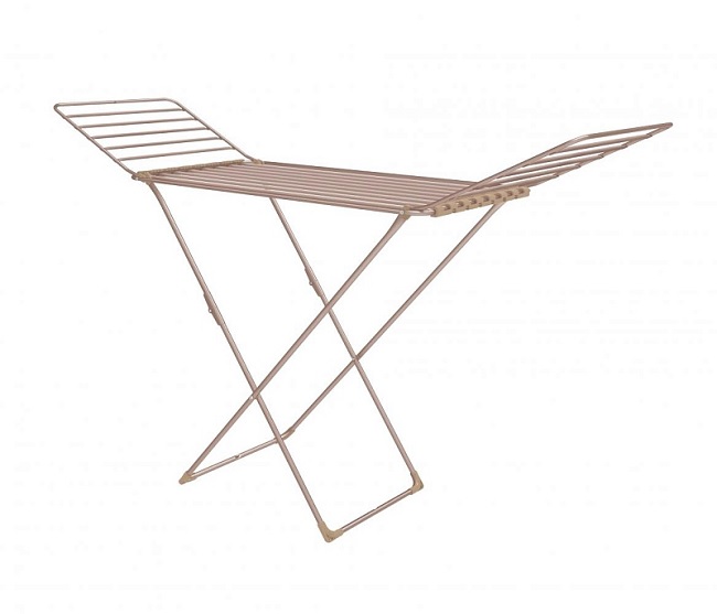 Сушилка напольная складная 18 м, розовое золото, Nika СБТ18/РЗ