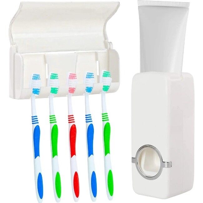 Держатель для зубных щеток и дозатор для зубной пасты MONAMI QH2-34