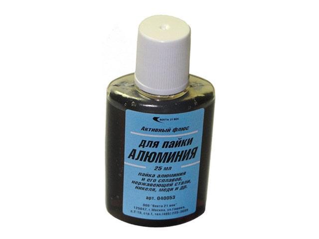 Флюс для алюминия 25 мл Векта