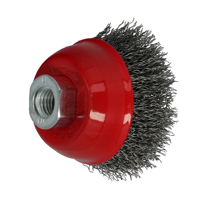 Щетка чашечная M14 стальная 120 мм, DRAUMET E8753