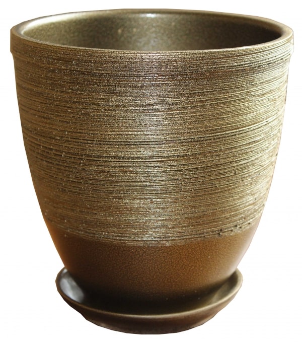 Кашпо с поддонником 1,8 л 17с0.1385/4.1-1 ИЗХК