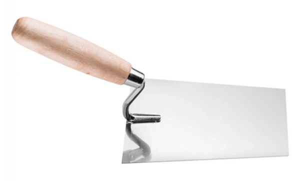 Кельма штукатурная, четырехугольная серия «26»,12x8 см, Hardy