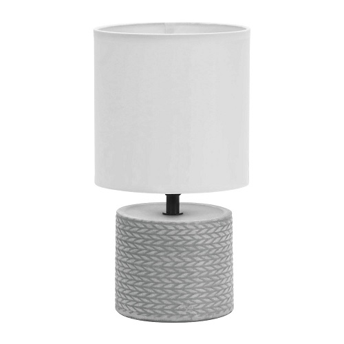 Светильник настольный 367 Парма светло-серый E14 Lucia