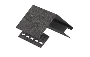 Наружный угол 076 Н для сайдинга винилового Ю-Пласт Кирпич графитовый