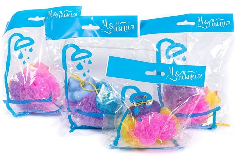 Мочалка детская 10 см Inetrlok