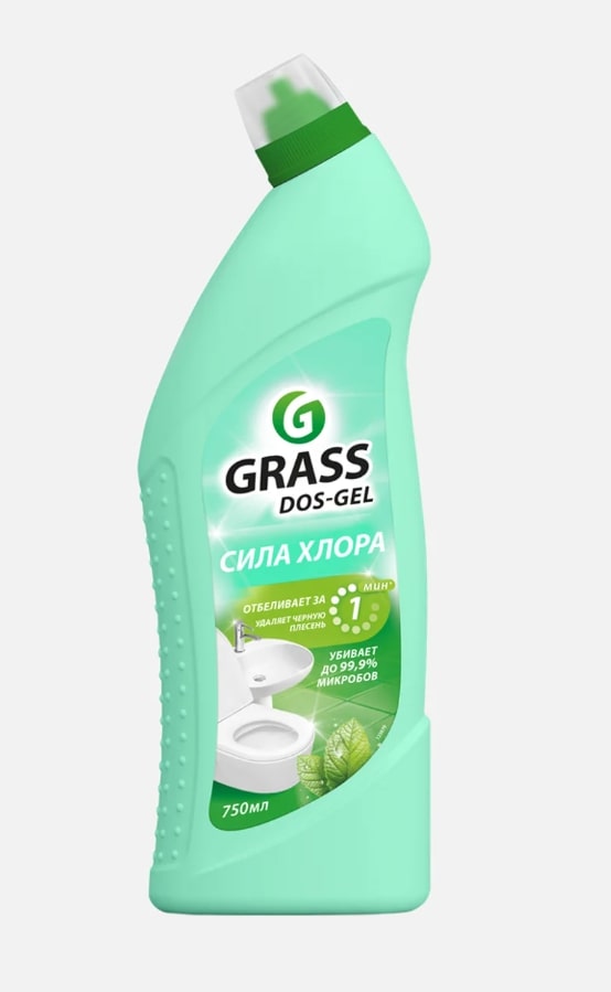 Средство чистящее Мятная сила GraSS DOS GEL 0,75 л
