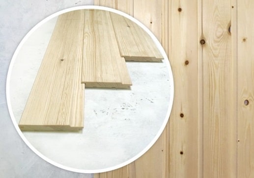 Вагонка Евростандарт сорт C 12,5х96x2500мм 10шт Костомукша