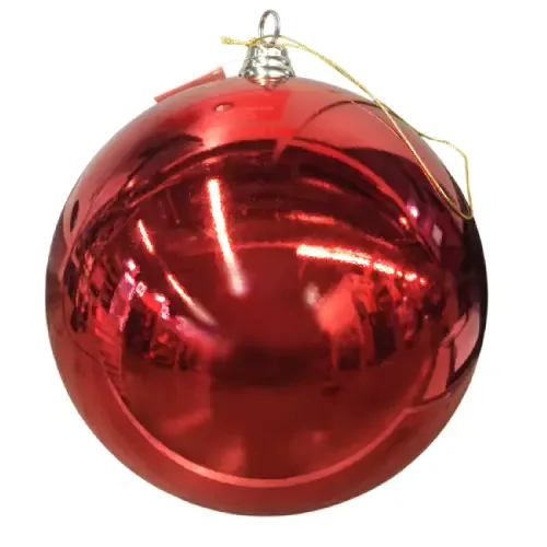 Шар ёлочный 30см красный MonAmi ТМ25-NG624