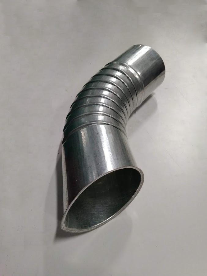 Отмет (колено) из оцинкованной стали 0.5 d100 Жесть